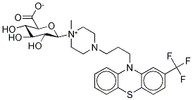 三氟拉嗪N-Β-D-葡糖苷酸 结构式
