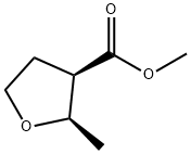 3-Furancarboxylicacid,tetrahydro-2-methyl-,methylester,cis-(9CI) 结构式