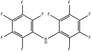 二(五氟苯基)硼烷 结构式