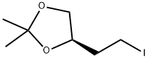(R)-4-(2-IODO-ETHYL)-2,2-DIMETHYL-[1,3]DIOXOLANE 结构式