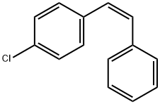 1-[(Z)-Styryl]-4-chlorobenzene 结构式