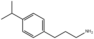 3-(4-异丙基苯)丙-1-胺 结构式