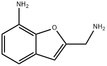 2-Benzofuranmethanamine,  7-amino- 结构式
