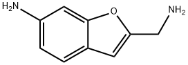 2-Benzofuranmethanamine,  6-amino- 结构式