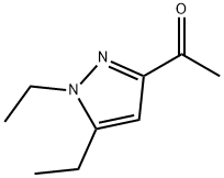 Ethanone, 1-(1,5-diethyl-1H-pyrazol-3-yl)- (9CI) 结构式