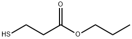 3-巯基丙酸正丙酯 结构式