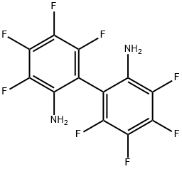 3,3',4,4',5,5',6,6'-Octafluorobiphenyl-2,2'-diamine 结构式