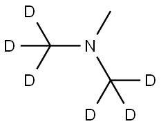 TRIMETHYL-D6-AMINE (DIMETHYL-D6) 结构式