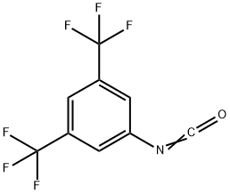 3,5-双(三氟甲基)苯基异氰酸酯 结构式