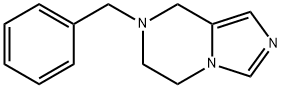 7-苄基-5,6,7,8-四氢咪唑并[1,5-A]吡嗪 结构式