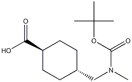 BOC-N-甲基氨甲环酸 结构式