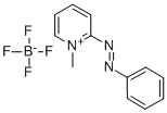 1-Methyl-2-(phenylazo)pyridiniumtetrafluoroborate 结构式