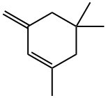 1,5,5-三甲基L-3-亚甲基-1-环己烯 结构式