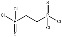 1,2-BIS(DICHLOROTHIOPHOSPHONYL)ETHANE 结构式