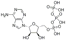 ADENOSINE 5'-TRIPHOSPHATE 结构式