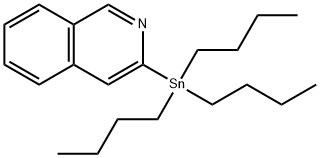 3-(tributylstannyl)isoquinoline 结构式