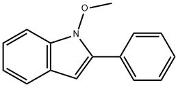 1-methoxy-2-phenyl-1H-indole 结构式