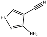 3-氨基-4-氰基吡唑 结构式