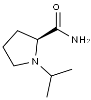 2-Pyrrolidinecarboxamide,1-(1-methylethyl)-,(S)-(9CI) 结构式