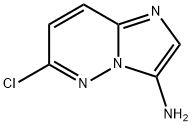 3-氨基-6-氯咪唑并[1,2-B]哒嗪 结构式