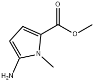 5-氨基-1-甲基-1H-吡唑-4-羧酸甲酯 结构式