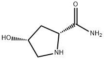 2-Pyrrolidinecarboxamide,4-hydroxy-,(2R-cis)-(9CI) 结构式