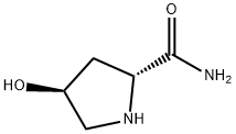 2-Pyrrolidinecarboxamide,4-hydroxy-,(2R-trans)-(9CI) 结构式