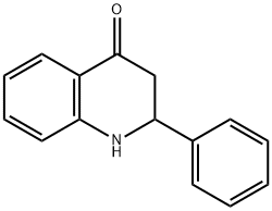 2,3-二氢-2-苯基-4(1H)-喹啉 结构式