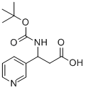 3-((tert-Butoxycarbonyl)amino)-3-(pyridin-3-yl)propanoicacid