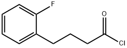 Benzenebutanoyl chloride, 2-fluoro- 结构式