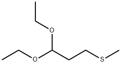 1,1-DIETHOXY-3-(METHYLTHIO)PROPANE 结构式