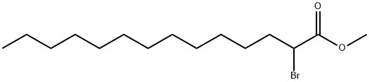 2-溴代十四酸甲酯 结构式