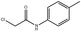 2-氯-N-(4-甲基苯基)乙酰胺 结构式