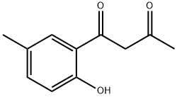 1-(2-HYDROXY-5-METHYLPHENYL)BUTANE-1,3-DIONE 结构式