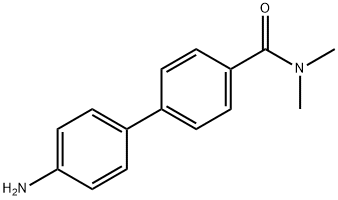 4-(4-氨基苯基)-N,N-二甲基苯甲酰胺 结构式