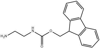 N-芴甲氧羰基-1,2-二氨基乙烷盐酸盐 结构式