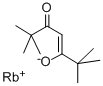 2,2,6,6-TETRAMETHYL-3,5-HEPTANEDIONATO RUBIDIUM 结构式