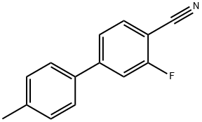 2-Fluoro-4-(4-Methylphenyl)benzonitrile 结构式