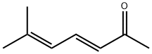 (E)-6-Methyl-3,5-heptadien-2-one 结构式