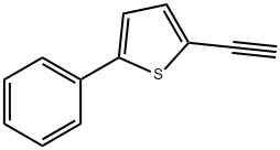 2-乙炔基-5-苯基噻吩 结构式