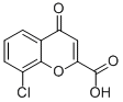 8-CHLORO-4-OXO-4H-CHROMENE-2-CARBOXYLIC ACID 结构式