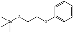 (2-Phenoxyethoxy)trimethylgermane 结构式