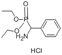 二乙基 (Α-氨基苄基)磷羧酸盐酸 结构式