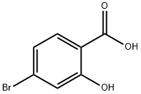 2-羟基-4-溴苯甲酸 结构式