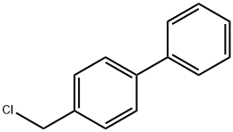 4-氯甲基联苯 结构式