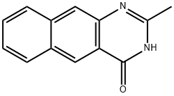 2-甲基苯并[G]喹唑啉-4(3H)-酮 结构式