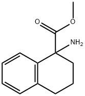 1-Naphthalenecarboxylicacid,1-amino-1,2,3,4-tetrahydro-,methylester(9CI) 结构式