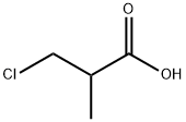 3-氯-2-甲基丙酸 结构式