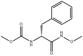 (R) - (1-(甲氧基氨基)-1-氧代-3-苯基丙-2-基)氨基甲酸甲酯 结构式