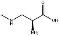 alpha-amino-beta-methylaminopropionate 结构式